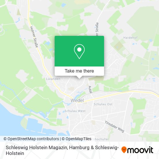 Schleswig Holstein Magazin map