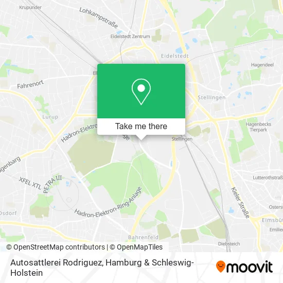 Карта Autosattlerei Rodriguez