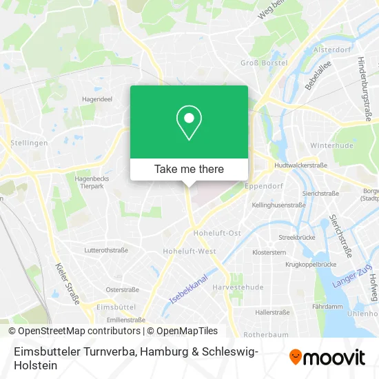 Карта Eimsbutteler Turnverba