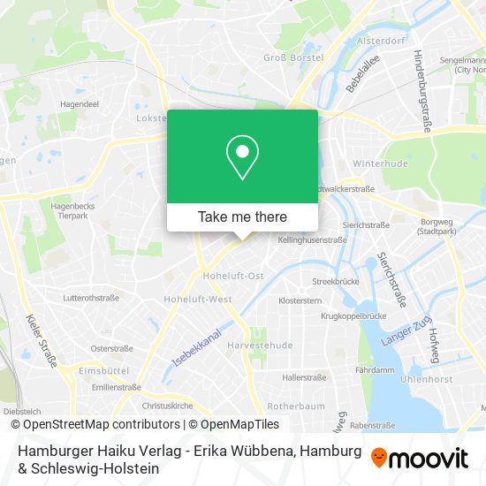 Hamburger Haiku Verlag - Erika Wübbena map