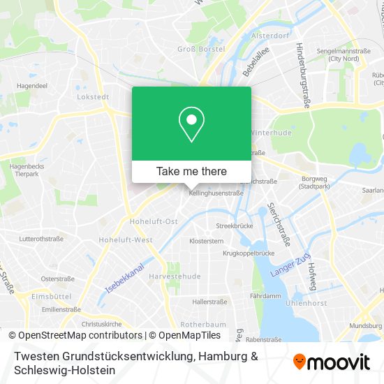 Twesten Grundstücksentwicklung map