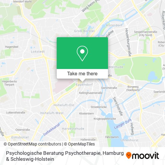 Карта Psychologische Beratung Psychotherapie