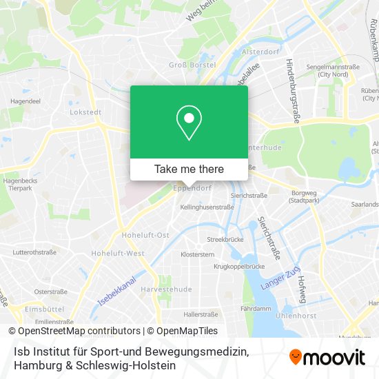 Isb Institut für Sport-und Bewegungsmedizin map