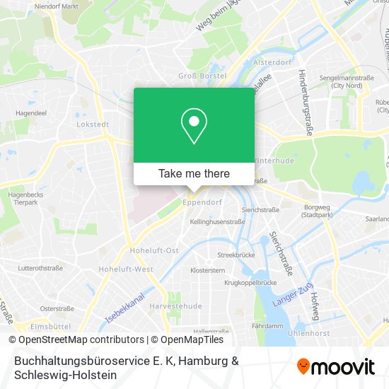 Buchhaltungsbüroservice E. K map