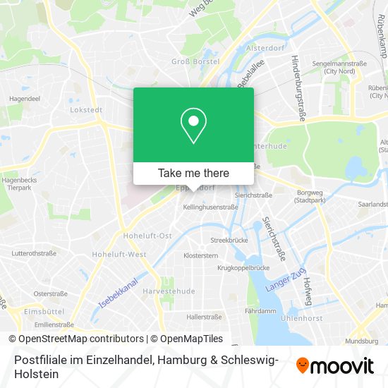Postfiliale im Einzelhandel map