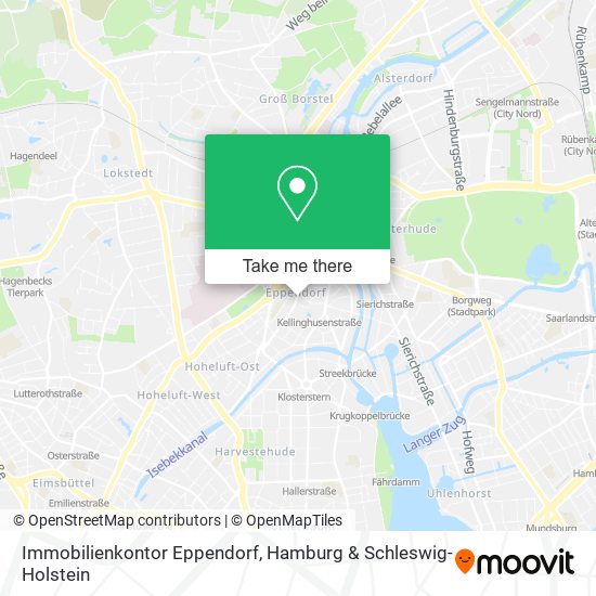 Immobilienkontor Eppendorf map