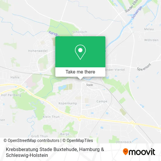 Карта Krebsberatung Stade Buxtehude