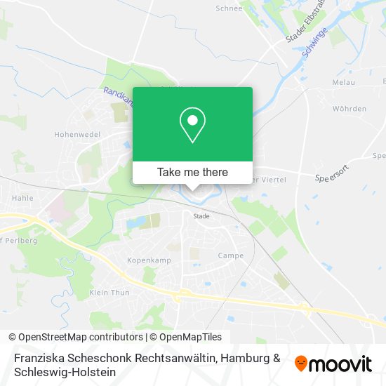 Franziska Scheschonk Rechtsanwältin map