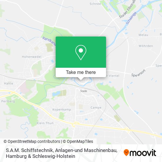 S.A.M. Schiffstechnik, Anlagen-und Maschinenbau map