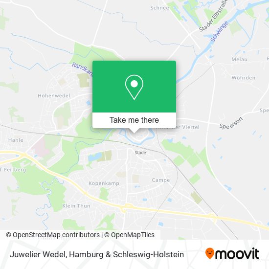 Juwelier Wedel map