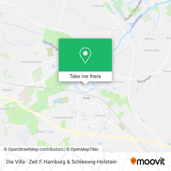 Die Villa - Zeit F map