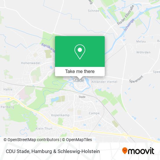 CDU Stade map