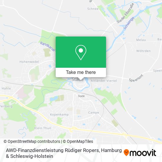 AWD-Finanzdienstleistung Rüdiger Ropers map