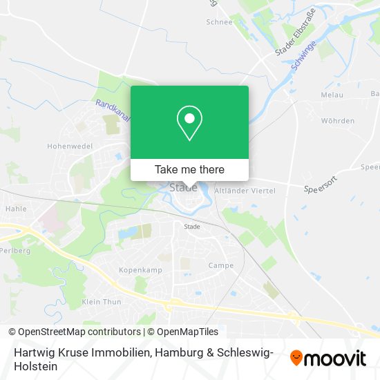 Hartwig Kruse Immobilien map