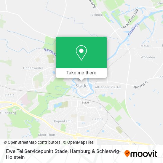 Ewe Tel Servicepunkt Stade map