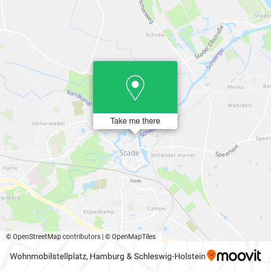 Wohnmobilstellplatz map