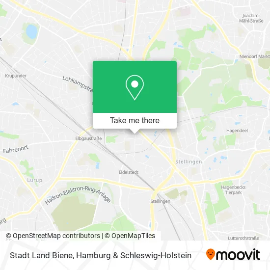 Карта Stadt Land Biene