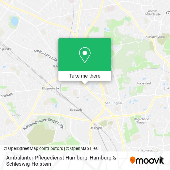 Ambulanter Pflegedienst Hamburg map