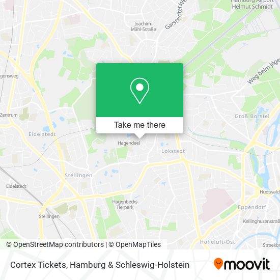 Cortex Tickets map