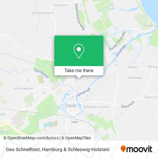 Geo Schnelltest map