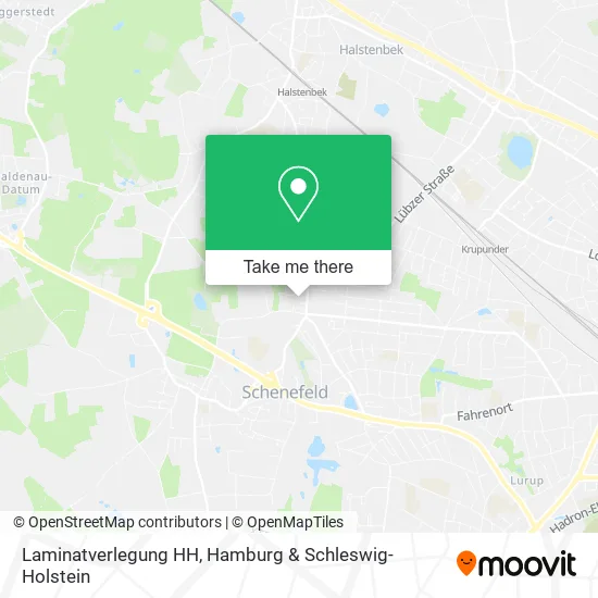 Карта Laminatverlegung HH