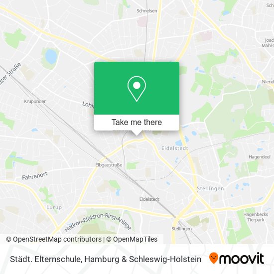 Städt. Elternschule map
