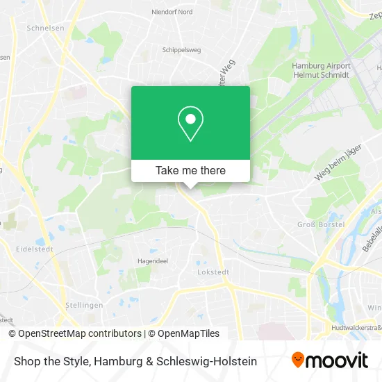 Карта Shop the Style