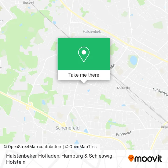 Карта Halstenbeker Hofladen