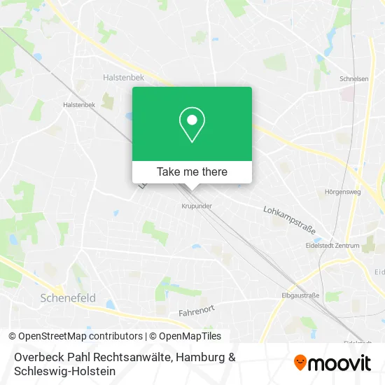 Карта Overbeck Pahl Rechtsanwälte