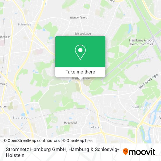 Карта Stromnetz Hamburg GmbH