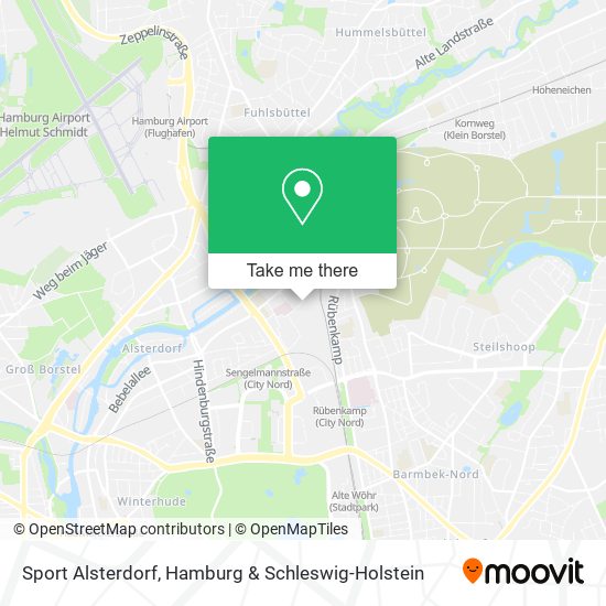 Sport Alsterdorf map