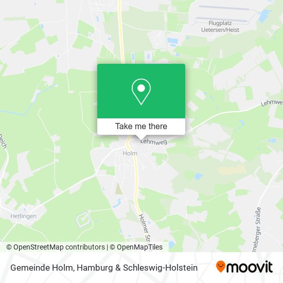 Gemeinde Holm map