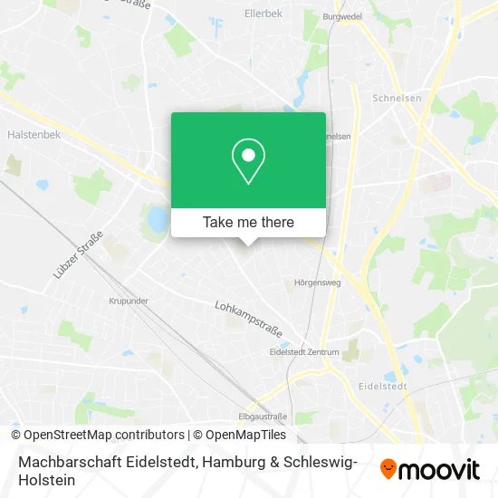 Карта Machbarschaft Eidelstedt