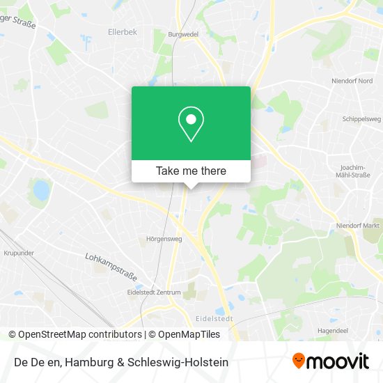 De De en map