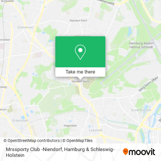Карта Mrssporty Club -Niendorf