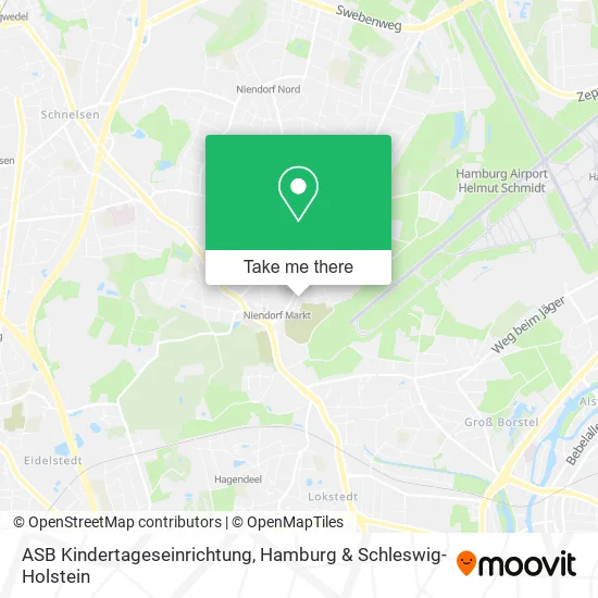 Карта ASB Kindertageseinrichtung