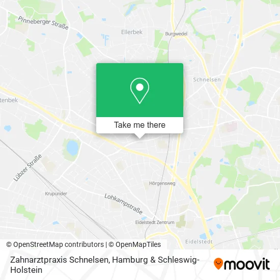 Карта Zahnarztpraxis Schnelsen