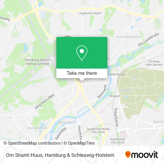 Карта Om Shanti Huus