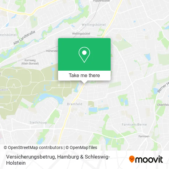 Карта Versicherungsbetrug