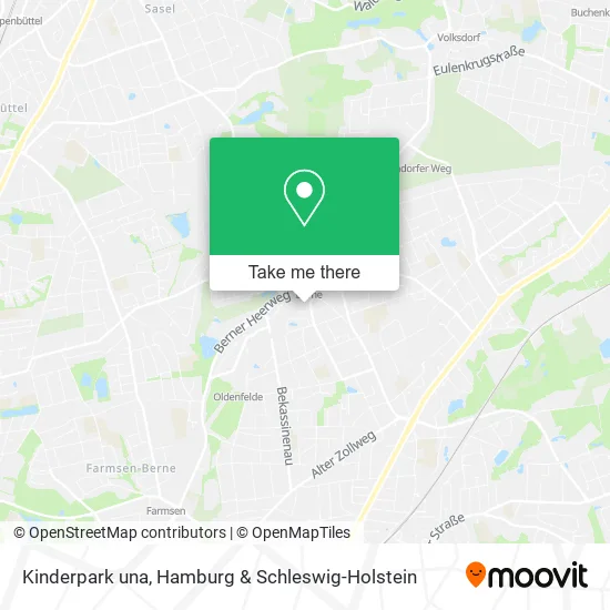 Карта Kinderpark una