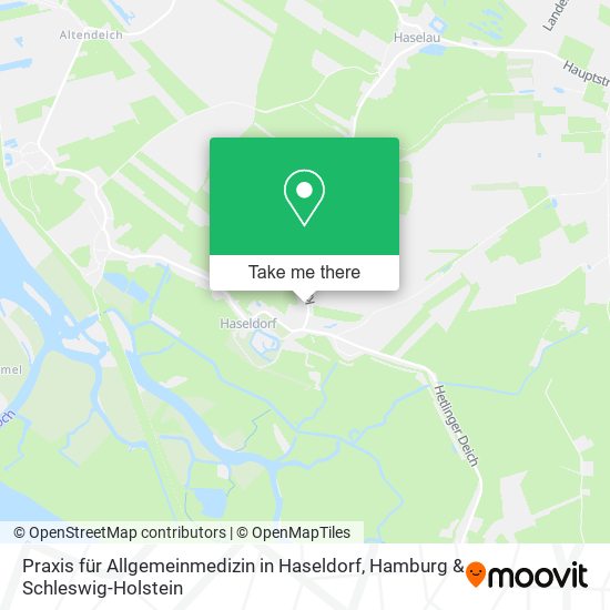 Praxis für Allgemeinmedizin in Haseldorf map