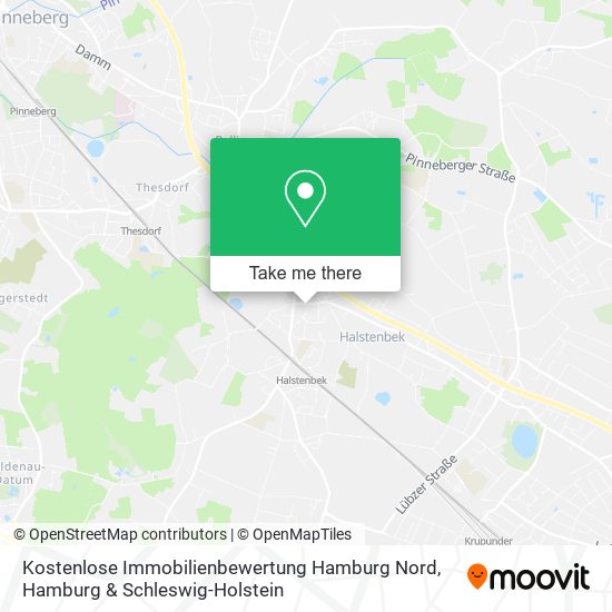 Kostenlose Immobilienbewertung Hamburg Nord map