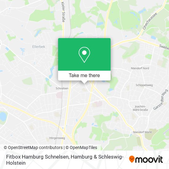 Fitbox Hamburg Schnelsen map