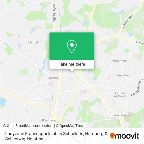 Ladyzone Frauensportclub in Schnelsen map