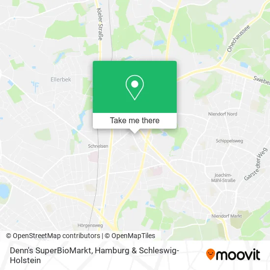 Карта Denn's SuperBioMarkt