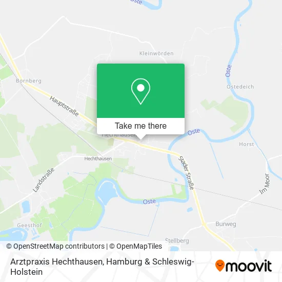 Карта Arztpraxis Hechthausen