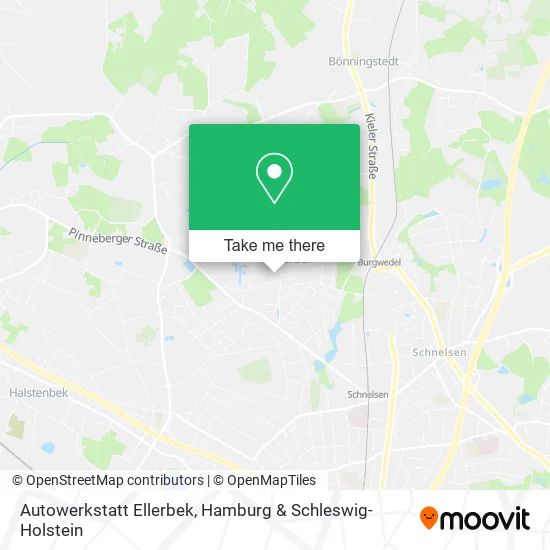 Карта Autowerkstatt Ellerbek