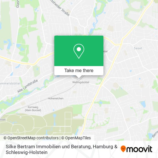 Silke Bertram Immobilien und Beratung map