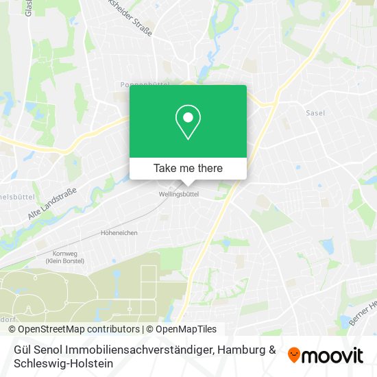 Gül Senol Immobiliensachverständiger map