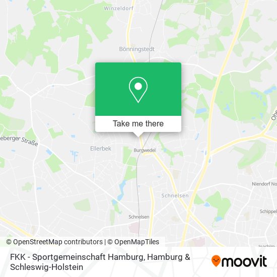 FKK - Sportgemeinschaft Hamburg map